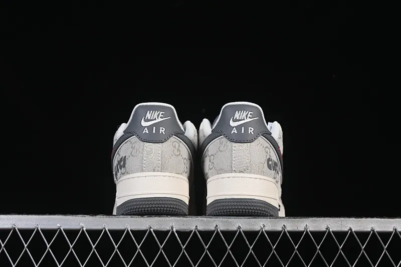 All categories Nk Air Force 1 Air Force series Nk Air Force 1 Low Air Force low top Nike Air Force 1'07 Low Dior joint pattern beige gray red Air Force 1 low top casual sneakers MZ9588-808
